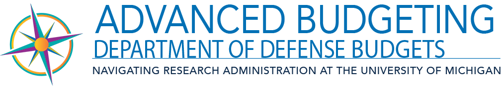 Advanced Budgeting - Department of Defense Budgets