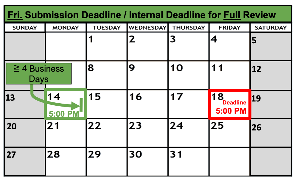 Deadline Calendar - Friday - Full Review