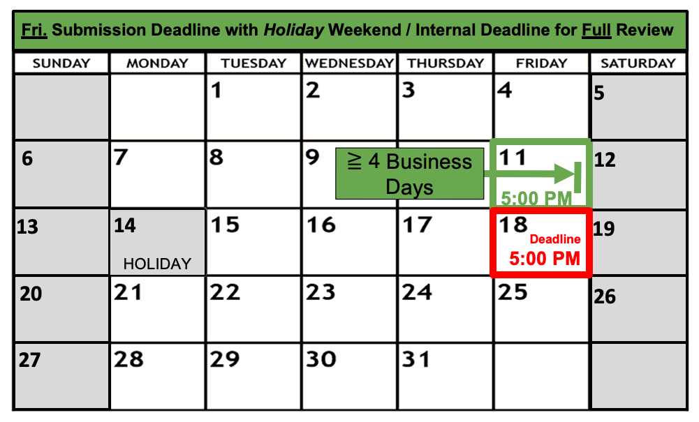 Deadline Calendar - Holiday - Friday - Full Review