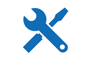 wrench and screwdriver icon